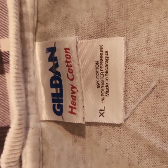 Vintage Mens T-Shirt Graffiti Basketball 2000's Gildan Cotton Grey Size XL Y2K - Picture 4 of 6